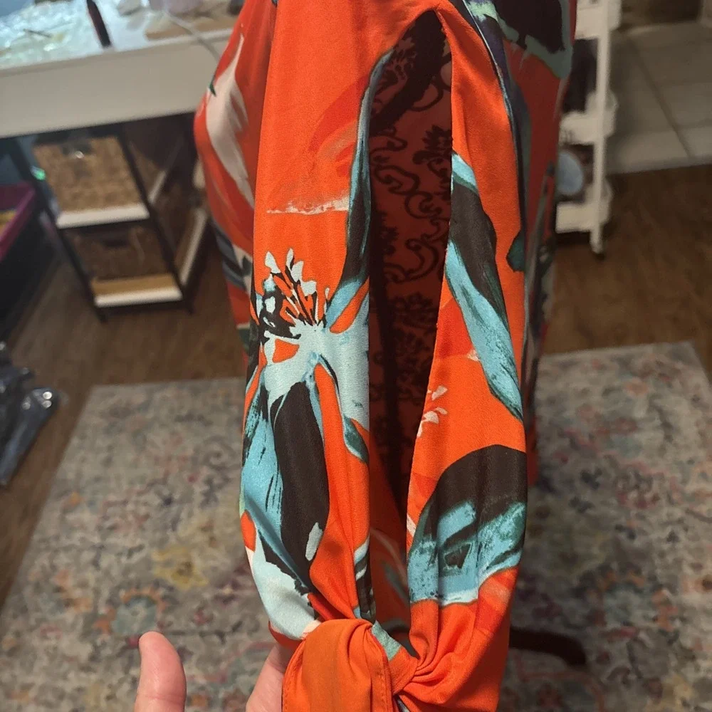 Vince Camuto Cold Shoulder Dress‎ Sz 16 NWT - Picture 4 of 6